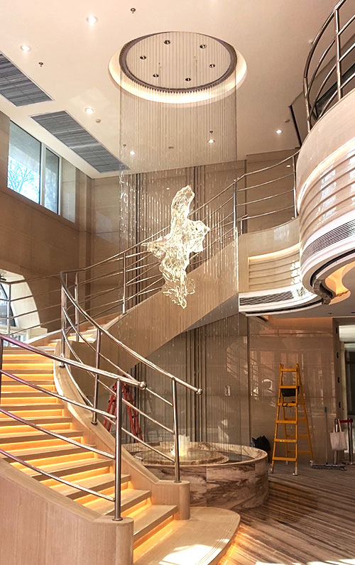 北京寧夏大廈拉線(xiàn)水簾 趵突涌泉工程 北京寧夏大廈拉線(xiàn)水簾 趵突涌泉工程